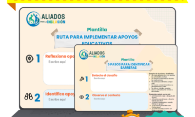 Pack x 2 — Plantillas Editables para Identificar Barreras y Diseñar Apoyos (Descargables)