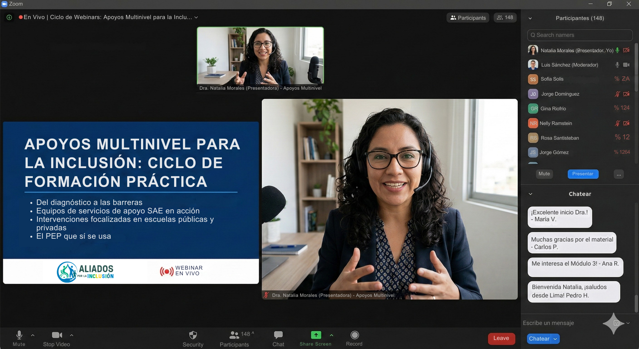 Apoyos Multinivel para la Inclusión — Ciclo de Webinars