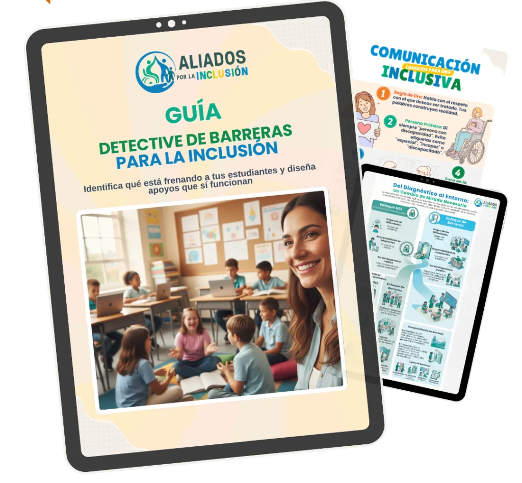Kit Detective de Barreras: guía, infografía y póster en PDF